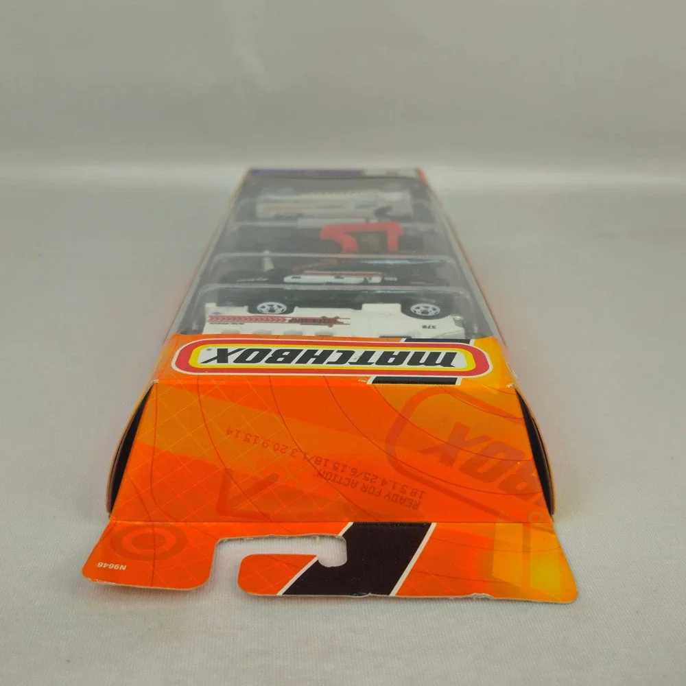 Matchbox Ready for Action 5-Pack‎ MBX Metal Police Vehicles N9646 #12 (K139)